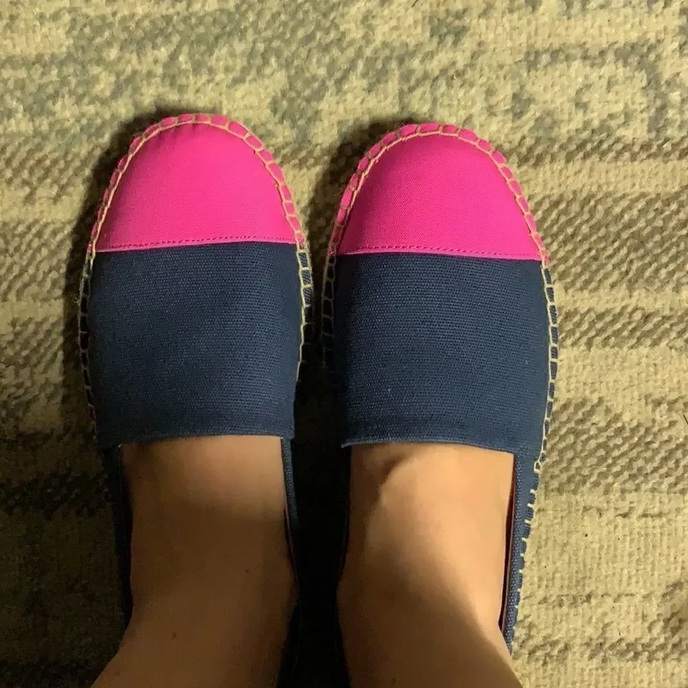 🆕 JCrew slip-on bicolor espadrilles 7.5
